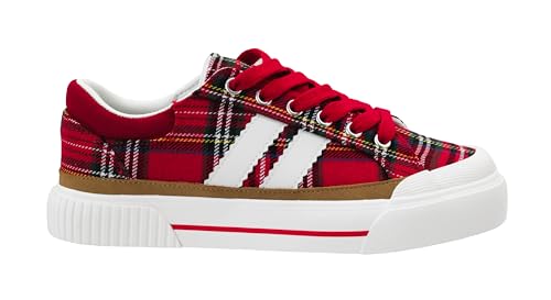 Corkys Footwear Hey Girl Womens Thats Her Fashion Sneaker - Featuring Two Stripes on The Side, Cushioned Insoles for All Day Wear, and A Lace-Up Design2