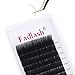 Eyelash Extensions FADLASH D Curl Lash Extensions Mixed Tray 8-14mm 0.20mm Silk Classic Eyelash Extensions Supplies (0.20-D, Mix 8-14mm)