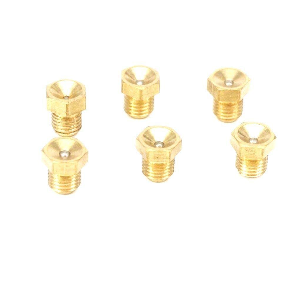 LOT 20 M8x1mm Metric Male Thread Flush Straight Grease Zerk Nipple Fitting for Machine Tool Accessory greaseing Fittings