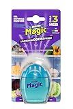 Mister Magic Assorbiodori Frigo , Gel Naturale Inodore con Bicarbonato e Sale Marino, Elimina i cattivi Odori di Cibo, Dura fino a 3 mesi, Accessori Cucina (Confezione da 1 Unità)
