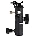 Camera Flash Speedlite Mount Professional Swivel Light Stand Light Bracket Umbrella Bracket Mount Shoe Holder E Type for Canon Nikon Pentax Olympus Nissin Metz Yongnuo Godox Speedlite Flashes