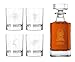 Produktbild Game of Thrones Whiskey Set mit 4 Whiskeygläser und Whiskeyflasche mit Gravur - in hochwertiger Geschenkverpackung