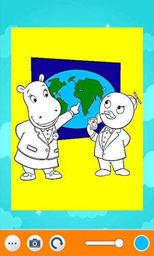 Backyard Coloring page