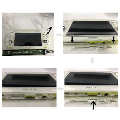 Capa Protetora Acrílico Para PS Vita 2000 Slim Case Transparente Cristal
