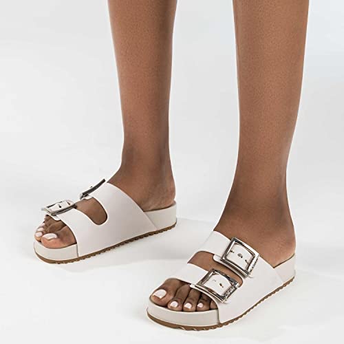 Tamanco Feminino Zaxy Birken Slide Grandene Tala Cor:Bege;Tamanho:36