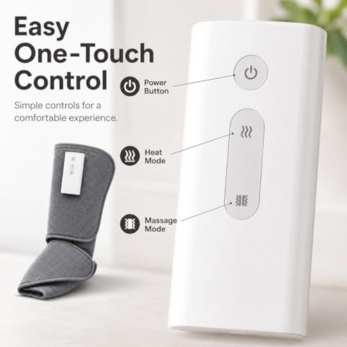 Image of Elnor Leg & Knee Massager | For Joint Pain & Arthritis Pain | Electric Knee Massage Machine | Useful For Arms 8 Elbows Also | 3 Mode of Vibration | 1 Year Warranty