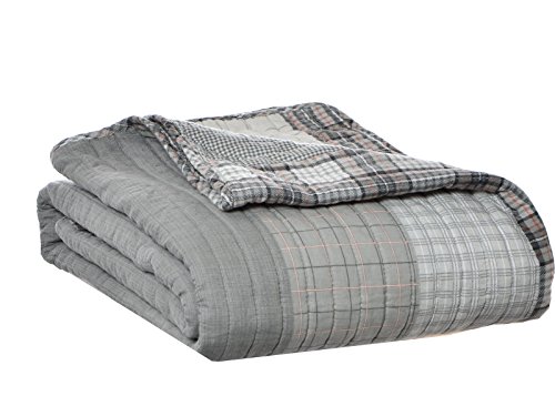 Eddie Bauer Fairview Quilted Cotton Throw Blanket