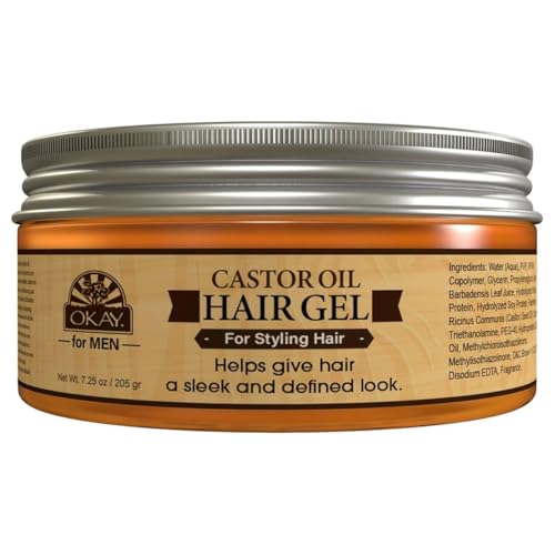 Okay MEN Castor Oil Hair Gel