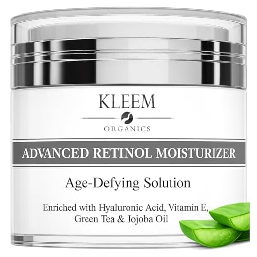 Crema Viso Antirughe Acido ialuronico con Retinolo e Collagene - Eletta Miglior Crema Antirughe Donna e Uomo per Rughe, Macchie Scure e Linee Sottili - 50ml