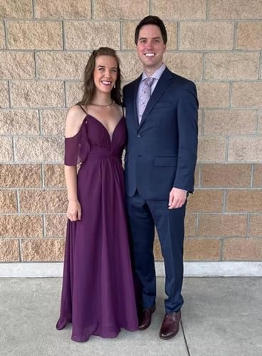 Spaghetti Straps Bridesmaid Dress for Women