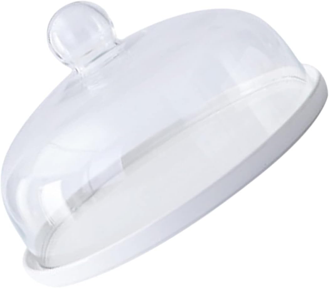 Premium Cake Stand with Glass Lid Elegant Cake Display Plate for Desserts for Parties and Gatherings Keeps Cakes Fresh and Protected