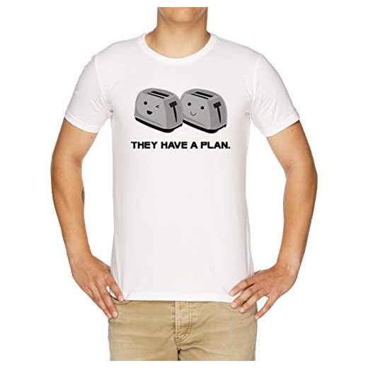 Tostadoras Camiseta Hombre Blanco