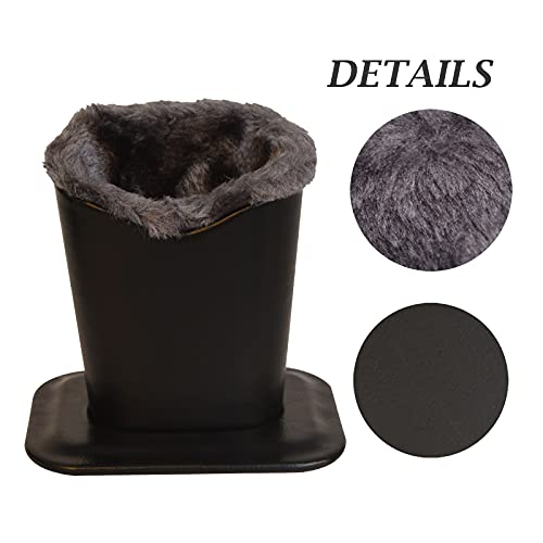 Image of Pack of 2 Soft Plush Lined Eyeglasses Holder Stand Protective Glasses Holder Stand