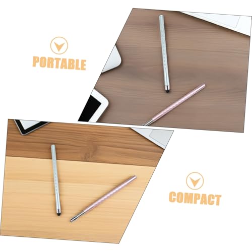 Pack de 2 lápices táctiles capacitivos para tablets y smartphones de alta precisión 5