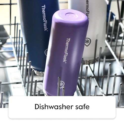 Thermoflask Bottle with Chug and Straw Lid, 40oz, Capri image 5