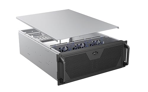 Image of Rosewill 4U Rackmount Server Chassis | Supports up to 2 x 3.5 HDD & 4 x 2.5 SSD | E-ATX & SSI-EEB Compatible | 360mm AIO Support | 3X 120mm PWM Fans | USB 3.2 Type-C | RSV-L4620