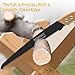 BOOSDEN 11'' Hand Pruning Saw, Japanese Trim Saw with Wood Handle, Hand Saws for Tree Trimming, Camping, Woodworking, Gardening