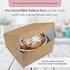 Aazon.co: FC Eyer Bakery Boxes - Reversible Classic 10" Layer Cake Box, Versatile Reversible - View #3