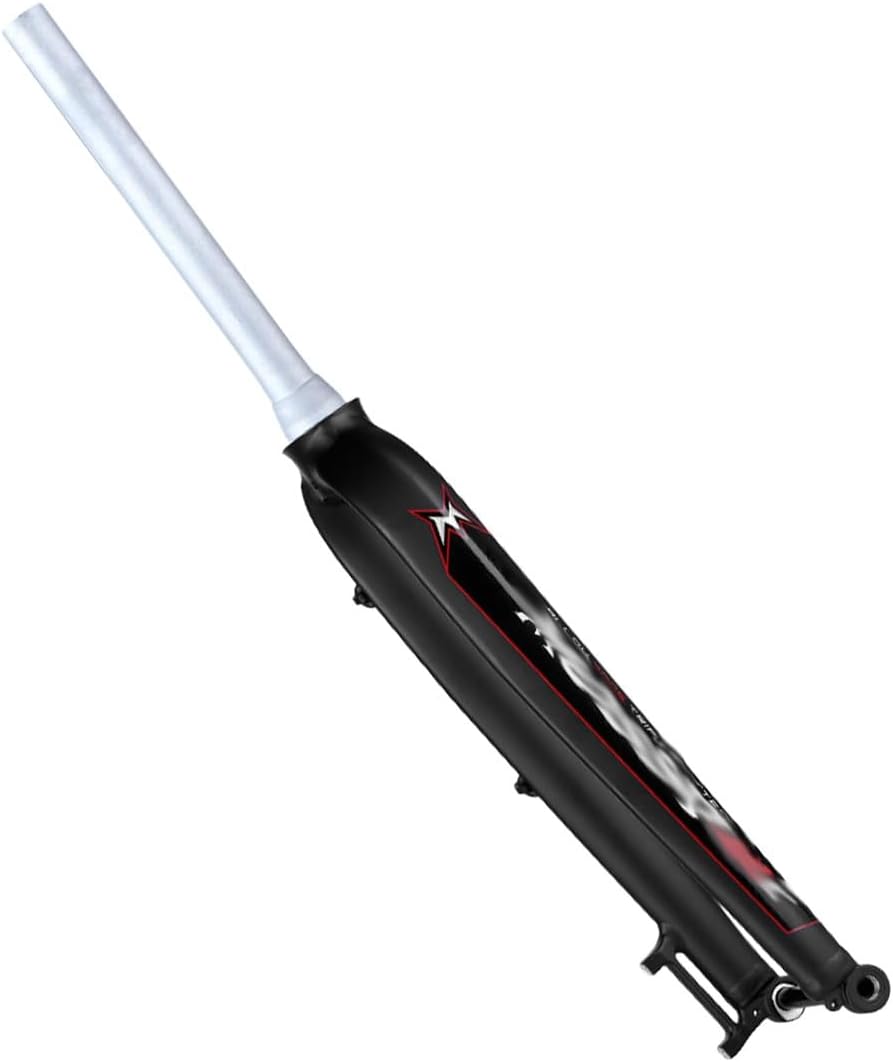 27.5/29inch Mountain Bike Rigid Fork 110 * 15mm Thru Axle Disc Brake Hard Forks 1-1/2" Tapered Tube Bikes Rigid Aluminum Alloy Front Forks Super Light