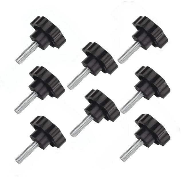 (8pcs) 481625-01 Wing Nut Knob 3/8-16 for Most Scag Lawn Mower Models