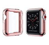 Es ist s Aus hochwertigem TPU-Material gefertigt, glatte, kristallklare TPU Apple Watch Hülle.