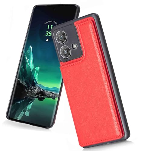�yHbcnxny�z�P�[�X �蒠�^ �Ή� Moto edge 40 neo �X�}�z�P�[�X �ϏՌ� �J�[�h�P�[�X �J�[�h���[ �蒠 �^ �{�v �蒠�^�P�[�X �J�o�[ �I�V���� �J�[�h���[ �w�ʁi���b�h�j���g���[�� ���g edge40 neo �ԐF