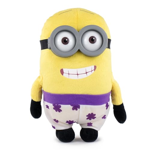 Play by Play Peluche Minion en pyjama - 28 cm - Qualité super douce