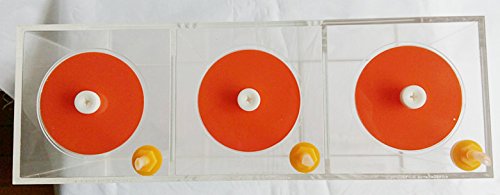 Marinecolor Acryli Made Liquid Storage Bucket 3 Rooms 4.5 Liters, Working With Dosing Pump #TOP7