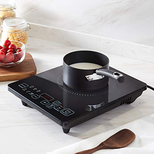 AmazonBasics Induction Cooktop with Touch Panel 2000 Watt