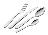 Edles Design: Hochglanzpoliertes Besteck-Set, Ergonomische Form, Angenehmes Gewicht, Scharfes Messer mit feinem Wellenschliff, Edles ZWILLING Logo