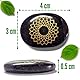 Zenith Gaia Premium Chakra Steine Set mit Armband – Handgefertigte 7 Edelsteine – Natursteine in edler Holzbox – Chakra Heilsteine Set für spirituelles Gleichgewicht und Energiearbeit - Worry Stones