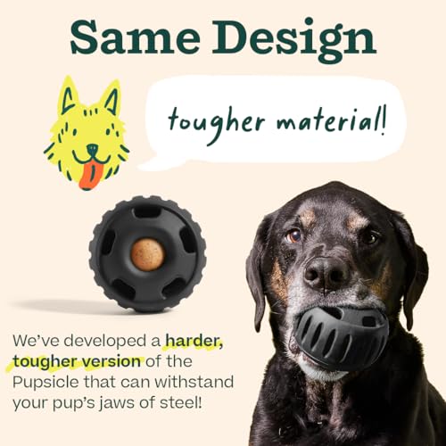 WOOF Power Chewer Pupsicle - Durable Dog Toys for Aggressive Chewers - Easy to Clean - Toys for Large Dogs 25-75 lbs