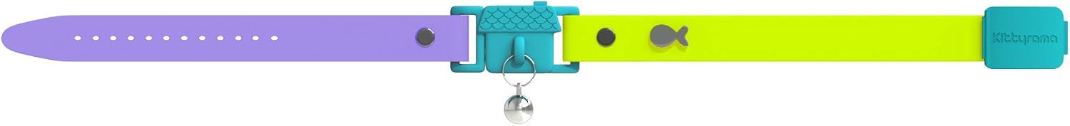 Kittyrama Cat Collar with Bell. As Seen in VOGUE. Breakaway, Quick Release, Hypoallergenic - Image 3