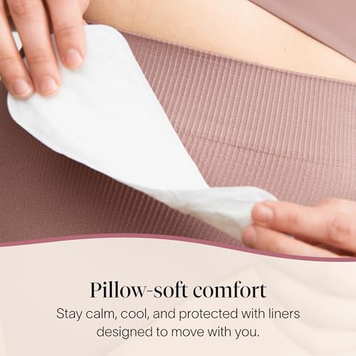 Image of Cora 100% Organic Cotton Topsheet Period Liners (72 Regular Period Liners)