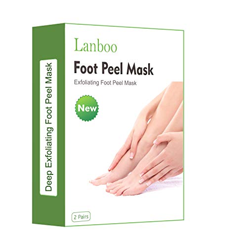 Foot Peel Mask - Foot Mask for Dry Dead Skin, Callus, Repair Rough Heels - Make Your Feet Baby Soft & Get Smooth Silky Skin - for Men & Women - 2 Pairs