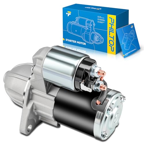 Image of PHILTOP New 17840N 1.4KW Starter Compatible with Subaru Forester 2003-2018 | Starter for Outback 2005-2007 2017-2019, Impreza 2004-2011, Legacy 2005-2007 2017-2019, B9 Tribeca 2006-2007, 9-2X 2005-2006