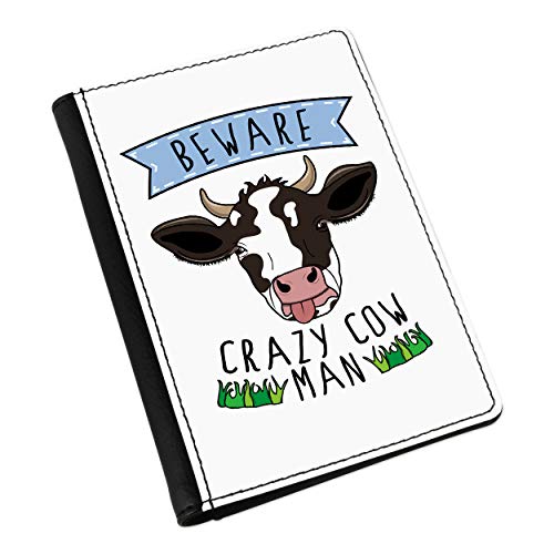 Porte-passeport motif vache chic : l'accessoire indispensable pour voyager avec style