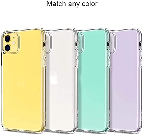 Coque silicone transparent iPhone 11 fine anti rayures dos - 3