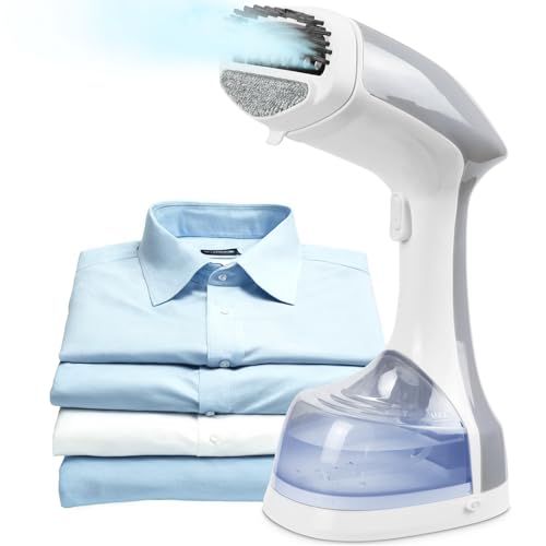 SHYOSUCCE Plancha Vertical Vapor, vapor tanque de agua cepillo de vapor removedor de arrugas, para el hogar, la oficina, de viaje Vine 3
