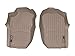 WeatherTech Custom Fit FloorLiners for Toyota Tacoma - 1st Row (4512121), Tan