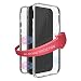 Produktbild Black Rock - Hülle 360 Grad Glass Case Passend für Apple iPhone 13 Mini I Magnet Verschluss, Durchsichtig, Cover (Transparent mit silbernem Rahmen)
