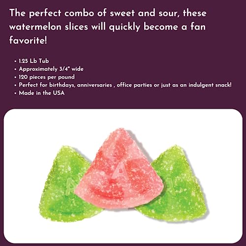 WinCrest Watermelon Shaped Gummi Slices miniatura 4