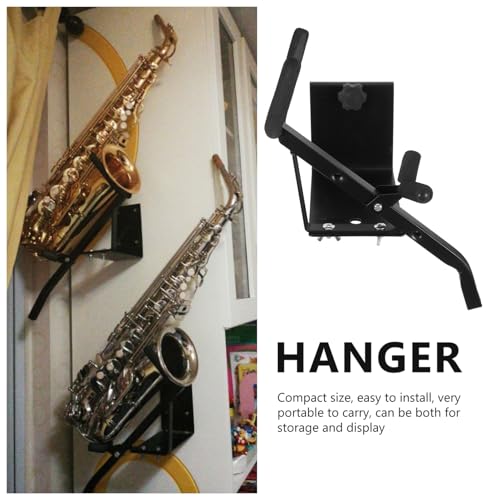 Support de saxophone alto mural pour éviter les chutes et ranger sans encombre