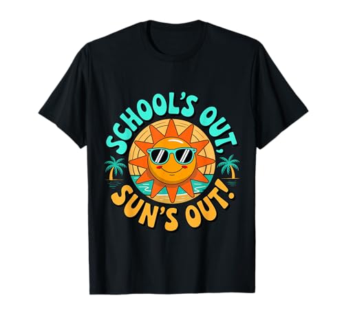 Escuela fuera, sol fuera, verano 2025 Camiseta