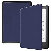 Housse De Protection Pour Kindle 2019 (10ème Génération) - Cuir PU, Fonction Veille Automatique, Grise