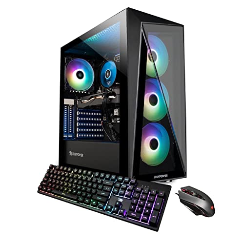 iBUYPOWER Pro Gaming PC Computer Desktop - SlateMR 1004 (Intel Core i3-10105F 3.7GHz, Nvidia GeForce GTX 1650 4 GB, 8GB DDR4, 480 GB SSD, RGB Fans, WiFi Ready, Windows 11 Home)