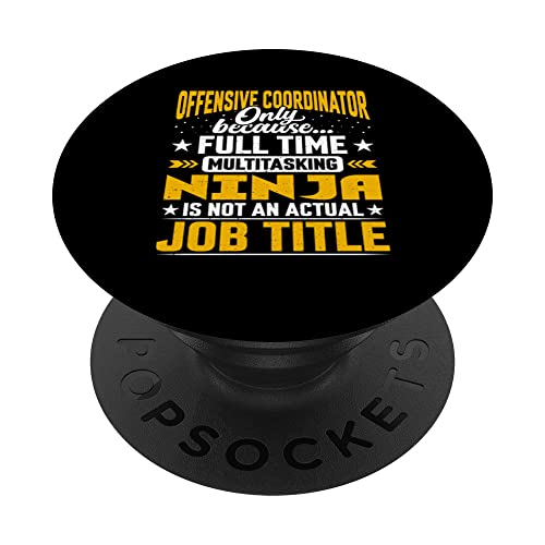 Offensive Coordinator Job Title Offensive Manager Executive PopSockets PopGrip Intercambiable