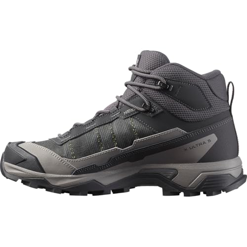 Salomon Womens X Ultra 5 Mid GTX® Nine Iron/Gull/Soft Clay 7 Medium