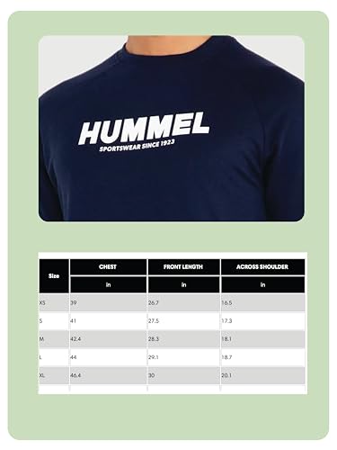 Image of hummel Men's Cotton Roundneck Sweatshirt