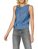 Stoff typ: 100% CO - Cotton G-STAR RAW Damen Shirt Wrap Top, Rinsed C432-082, X-Large